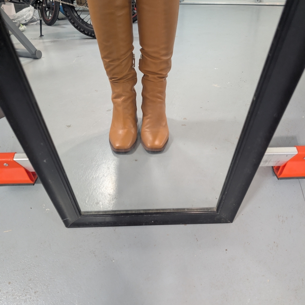 Women's Tan Leather Boots